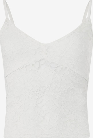 HOLLISTER Toppi värissä valkoinen: etupuoli