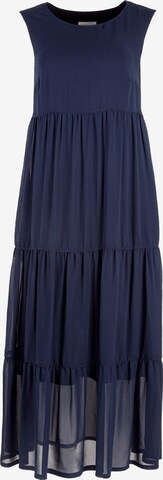 HELMIDGE Sommerkleid in Blau: predná strana