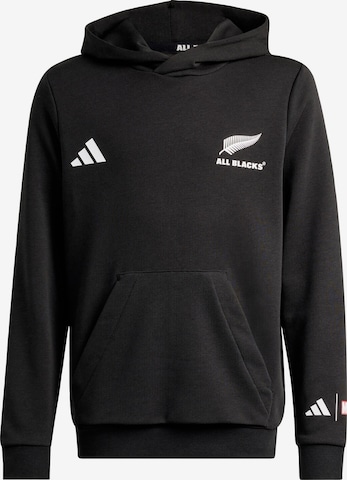ADIDAS PERFORMANCE - Camiseta deportiva 'All Blacks x Marvel' en negro: frente