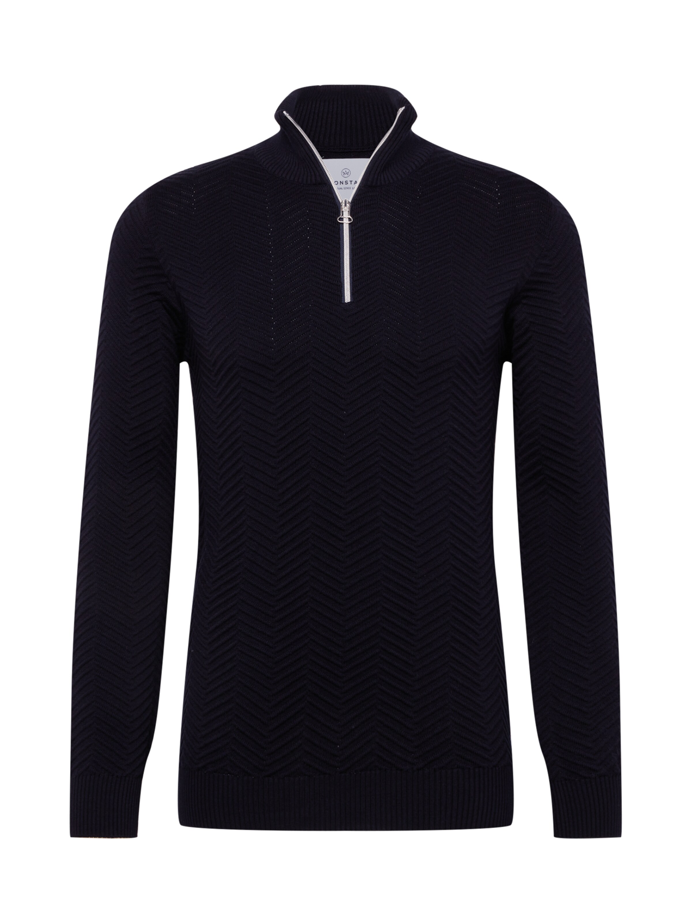 Kronstadt Pullover 'Carlo' in Blau: Vorderseite