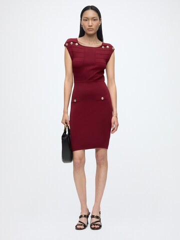 GUESS - Vestido de punto 'Carmen' en rojo