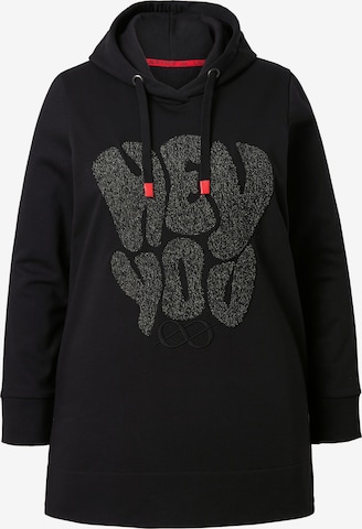 LAURASØN Sweatshirt in Schwarz: Vorderseite