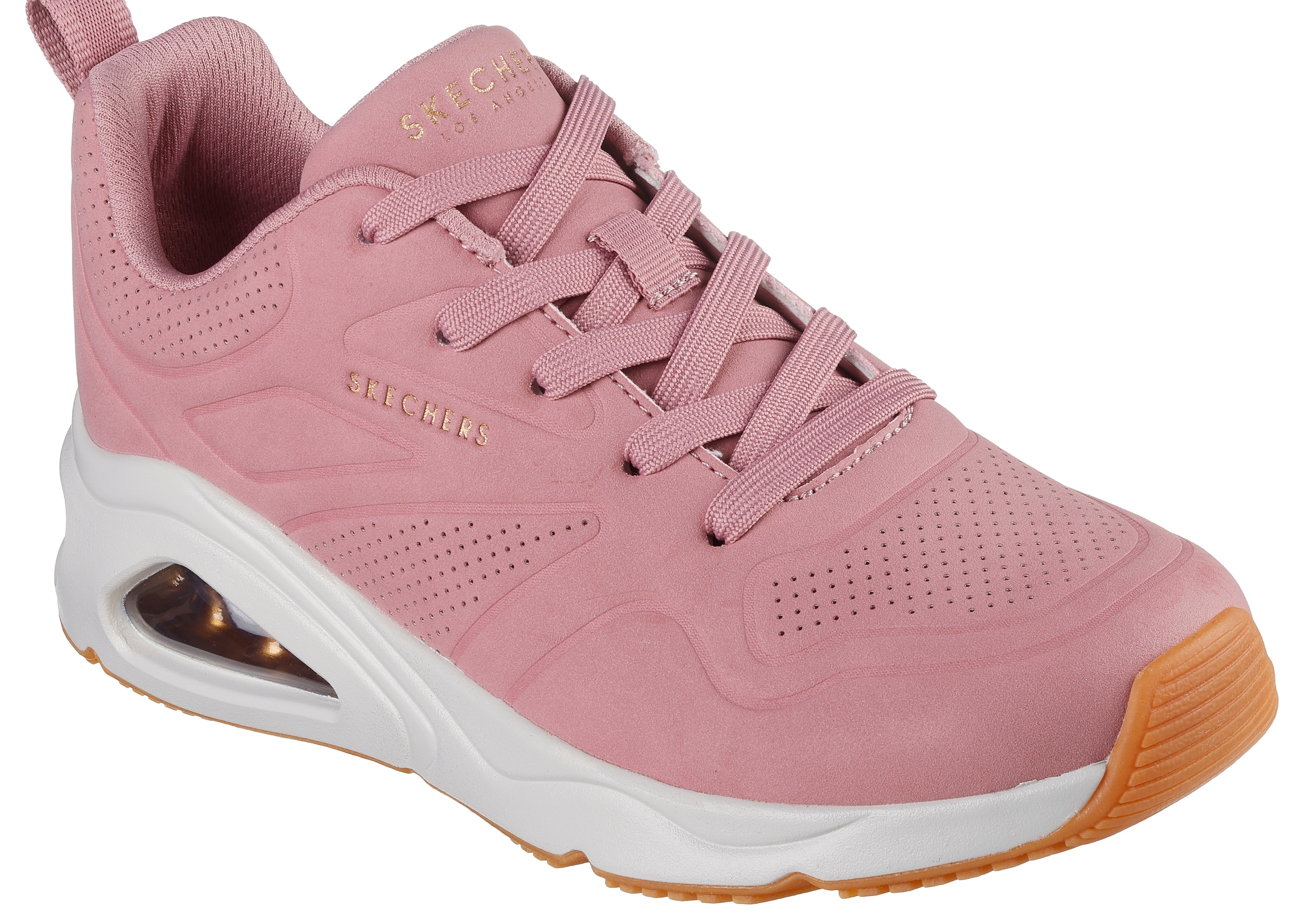 Baskets basses 'TRES-AIR UNO' SKECHERS en rose