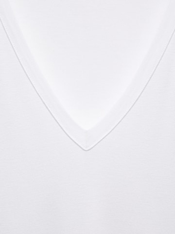 T-shirt 'VISPI' MANGO en blanc