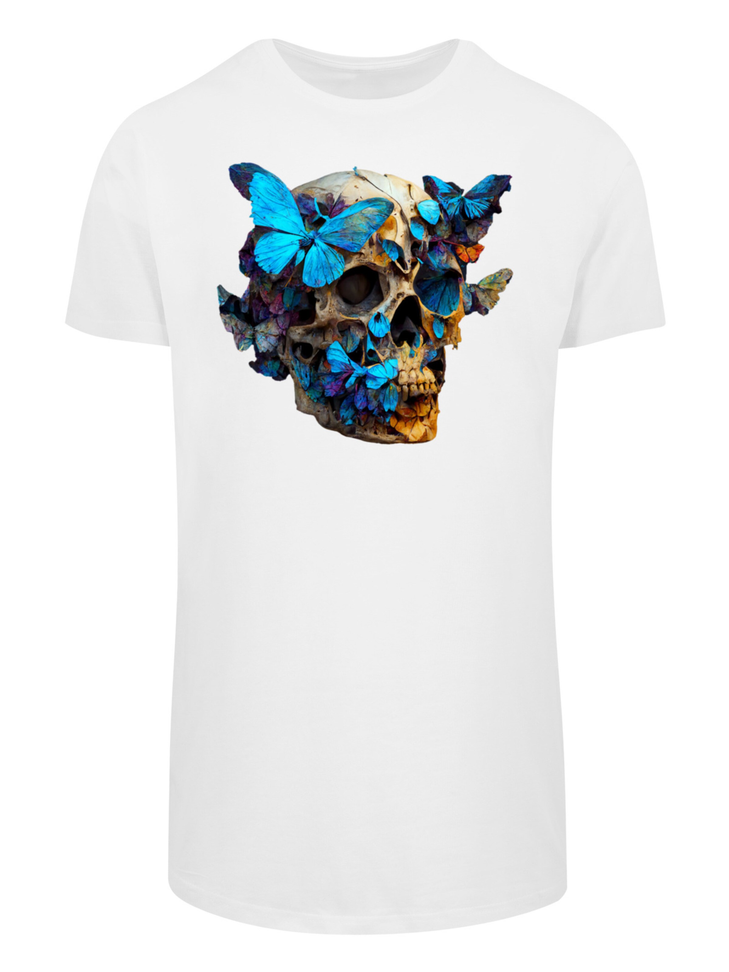 F4NT4STIC Shirt in Wit: voorkant