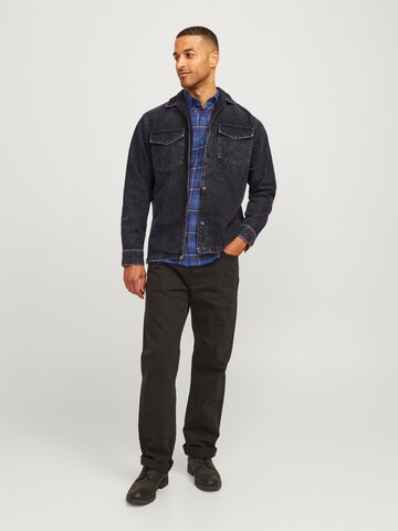 JACK & JONES Regular fit Overhemd in Zwart