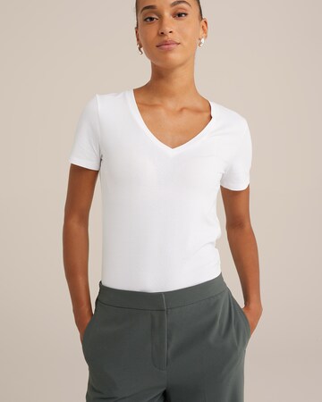WE Fashion Shirt in White: front