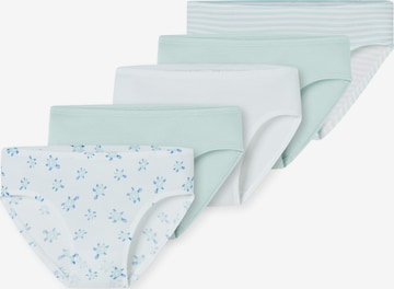 SCHIESSER Slip in Grün: Vorderseite