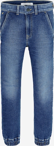 Calvin Klein Jeans Tapered Farkut värissä sininen