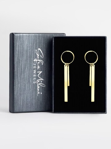 Sofia Milani Earrings 'Circle Bar' in Gold