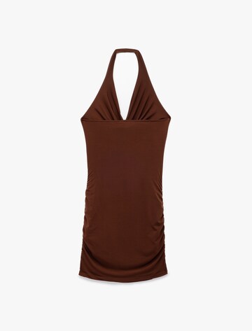 Koton Cocktail Dress in Brown