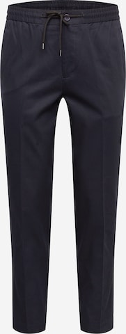 BURTON MENSWEAR LONDON Slimfit Chino kalhoty – modrá: přední strana