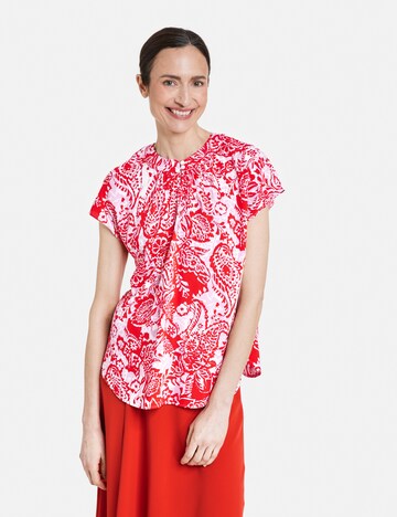 Chemisier GERRY WEBER en rouge : devant