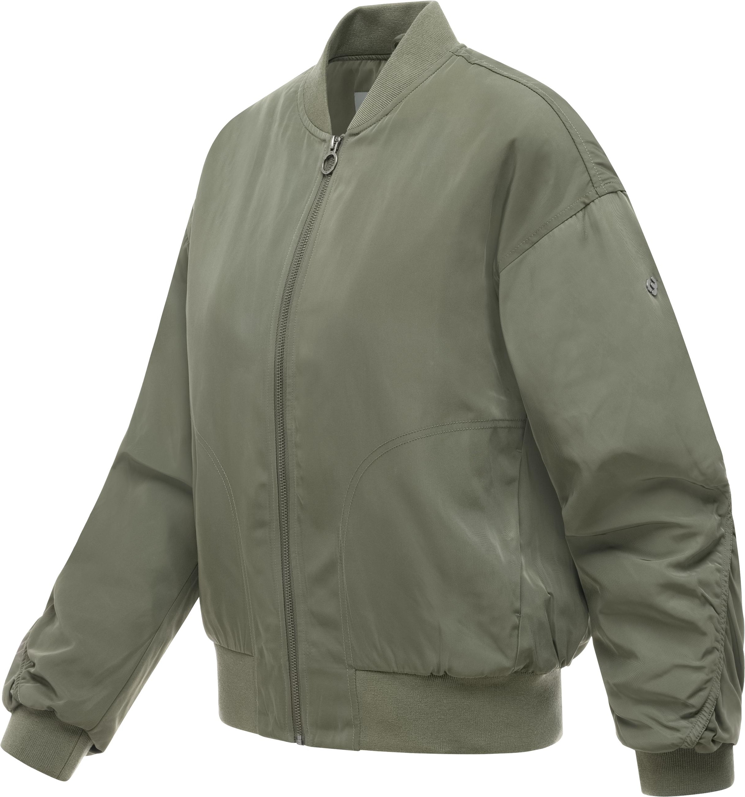 Ragwear Between-season jacket 'Allyra' in Green
