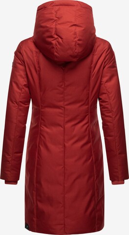 Ragwear Winter coat 'Amarri' in Red