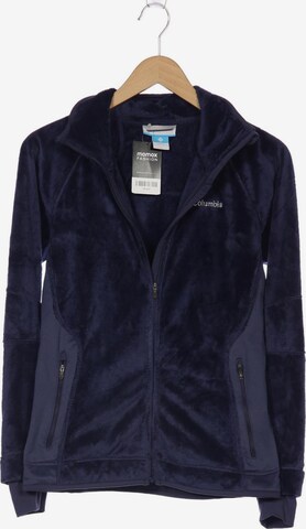 COLUMBIA Sweatshirt & Zip-Up Hoodie in S in Blue: front