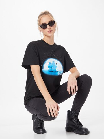 LOCAL HEROES - Camiseta 'COCA COLA  POLAR BEAR' en negro