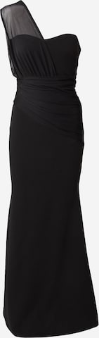 SistaglamVečernja haljina 'ILEKTRA' - crna boja: prednji dio