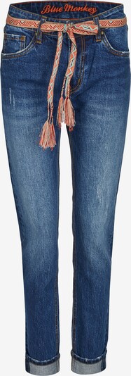 Blue Monkey Jeans 'Hannah' in blue denim, Produktansicht