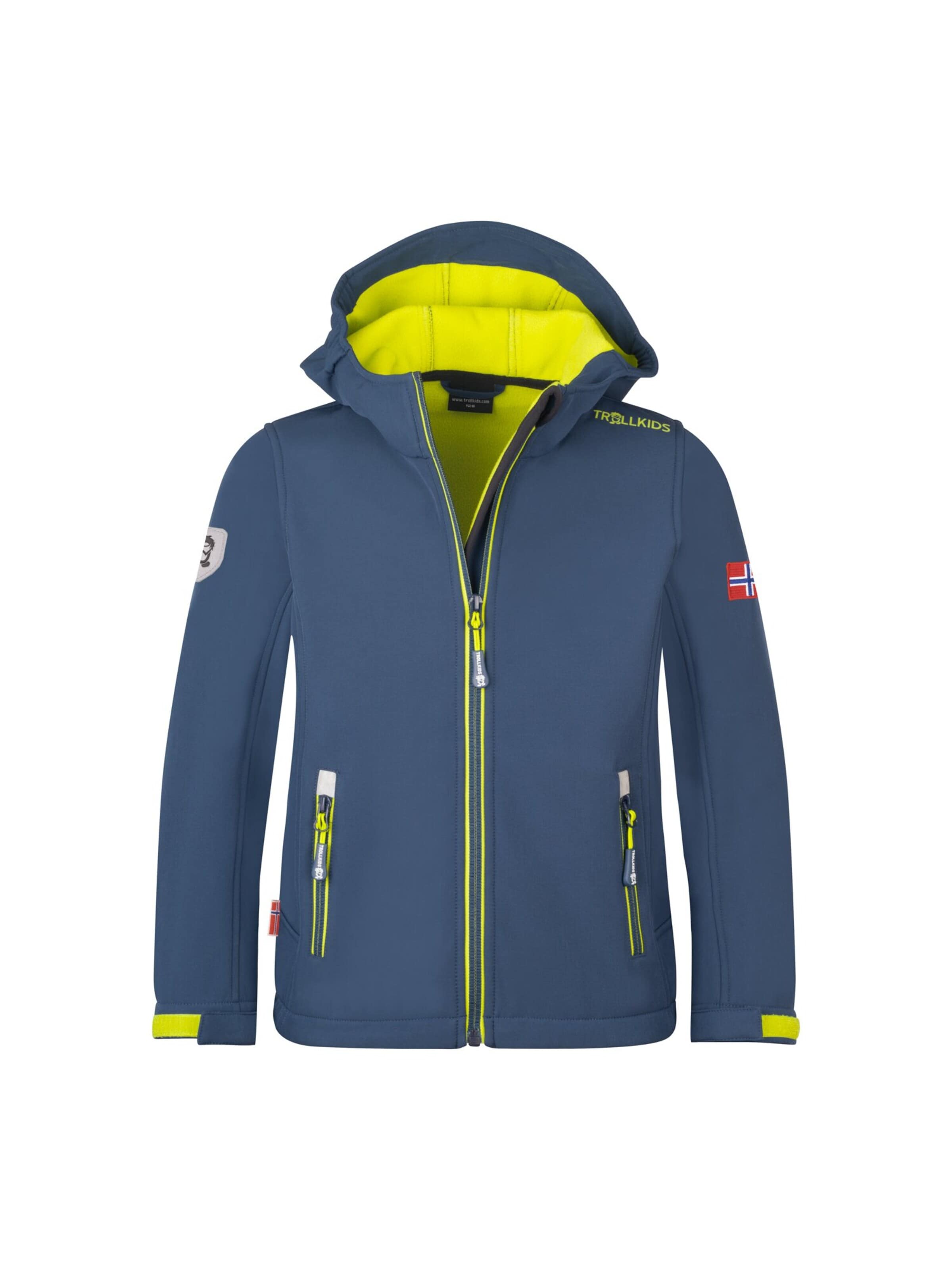 TROLLKIDS Outdoor jacket in Blue: front
