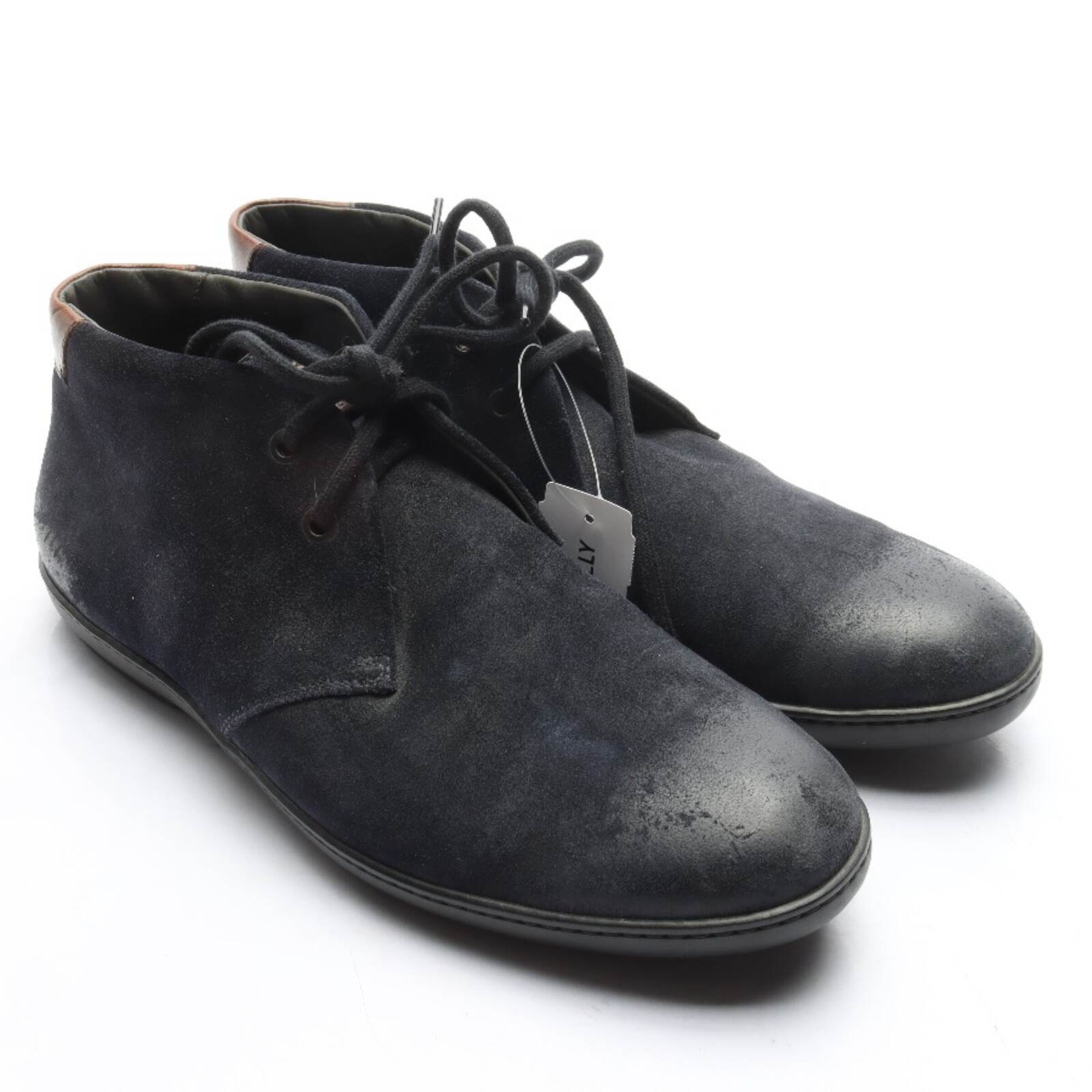 Santoni Stiefeletten 41,5 in Blau: Vorderseite