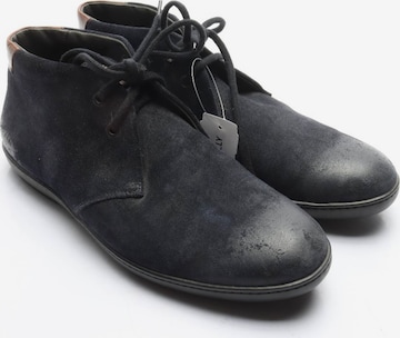 Santoni Stiefeletten 41,5 in Blau: Vorderseite