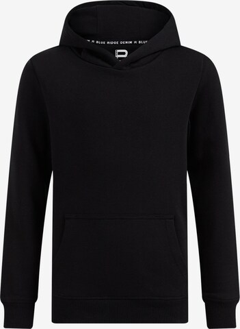 WE Fashion Sweatshirt in Zwart: voorkant