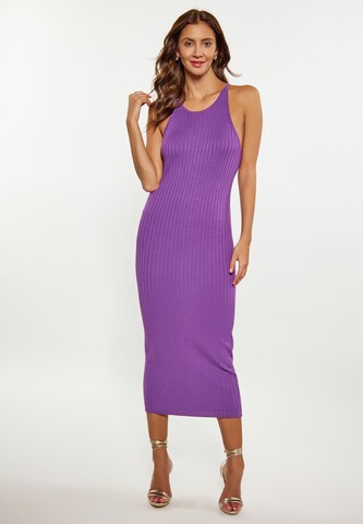 faina Dress in Purple: front