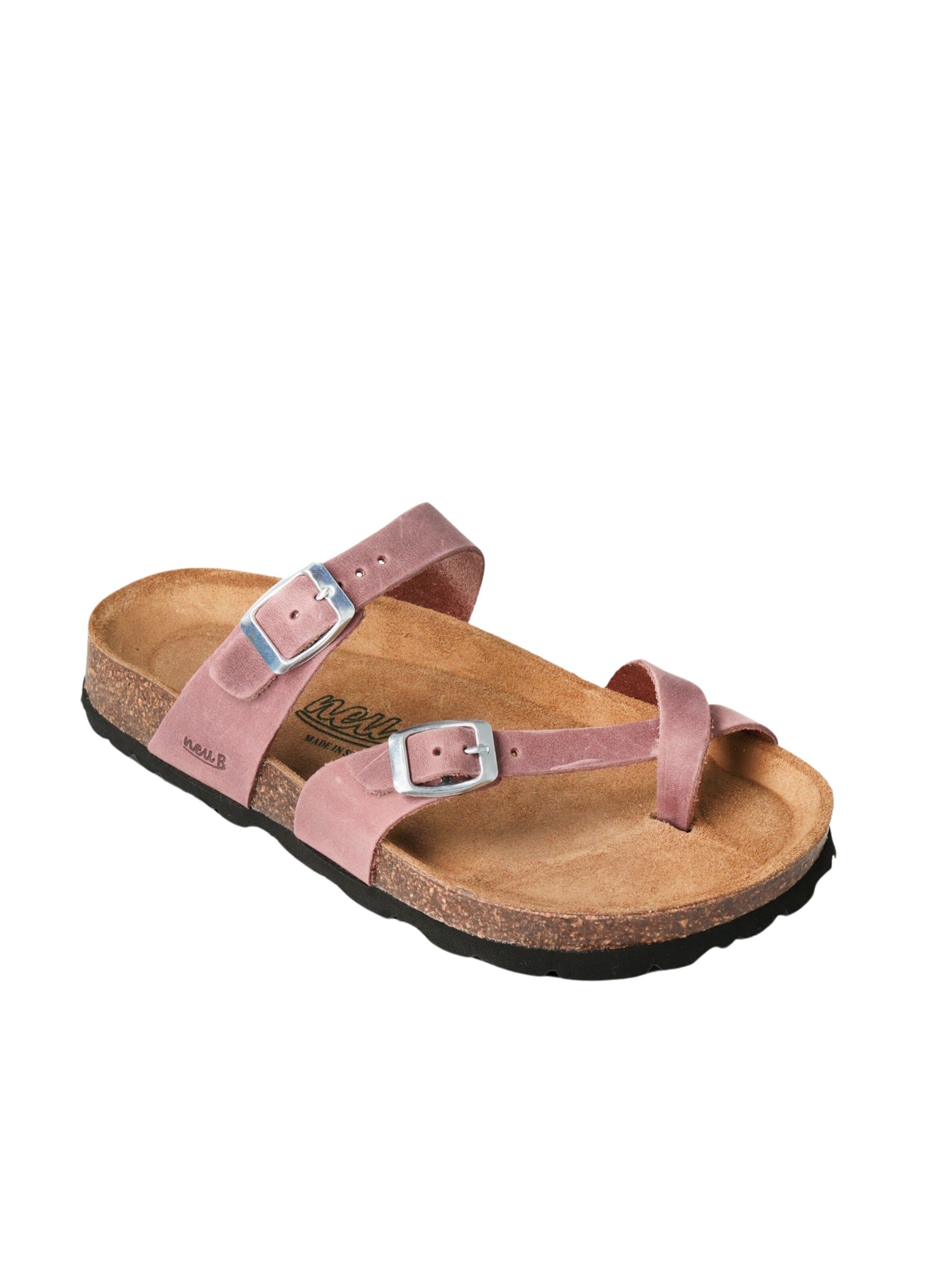 Infradito 'Bonn' di Neu-B in lilla: frontale