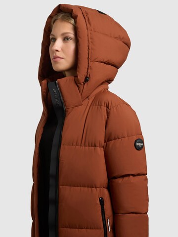 khujo Mantel 'Dote2' in Braun