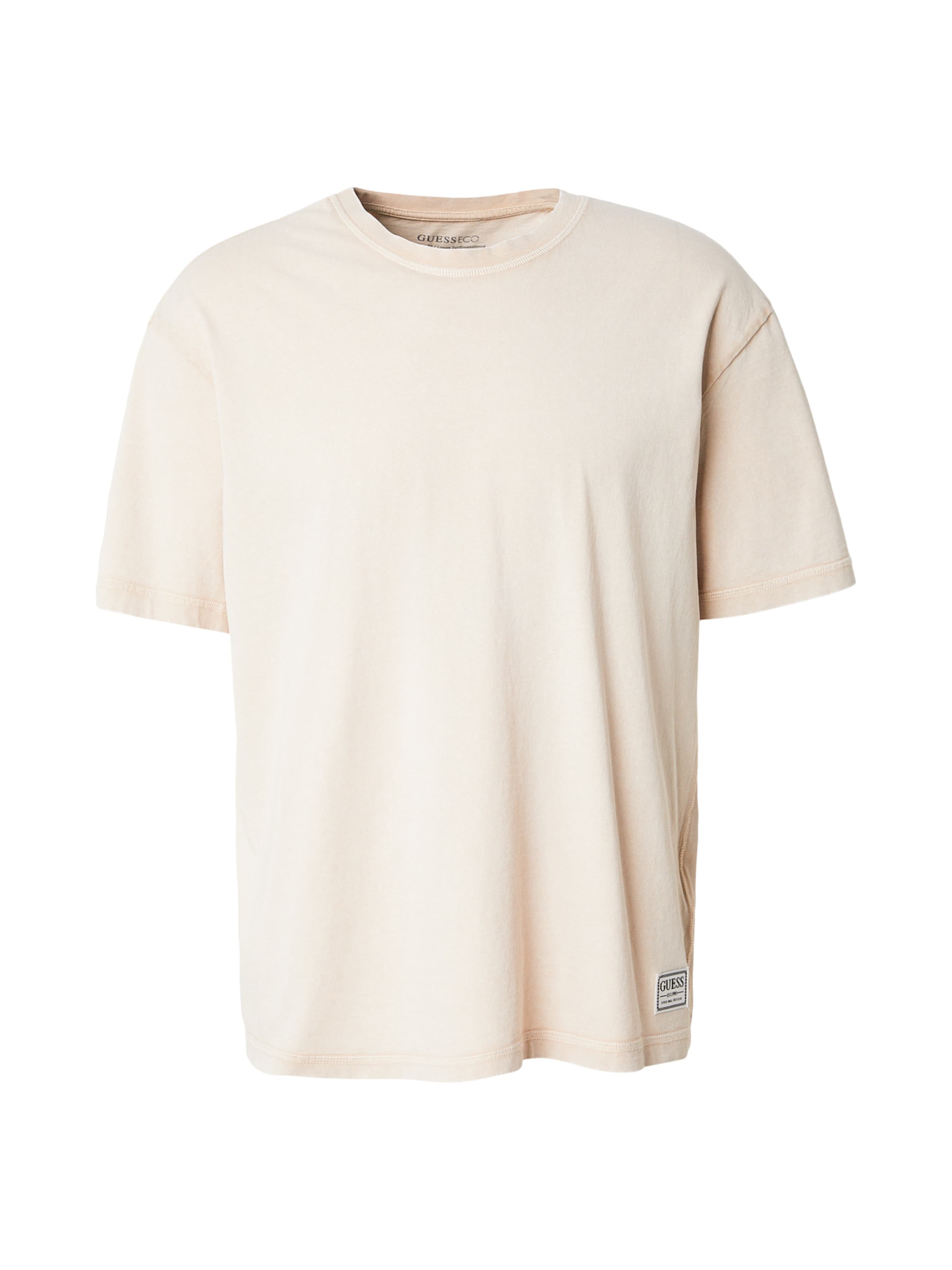 GUESS - Camiseta en marrón: frente