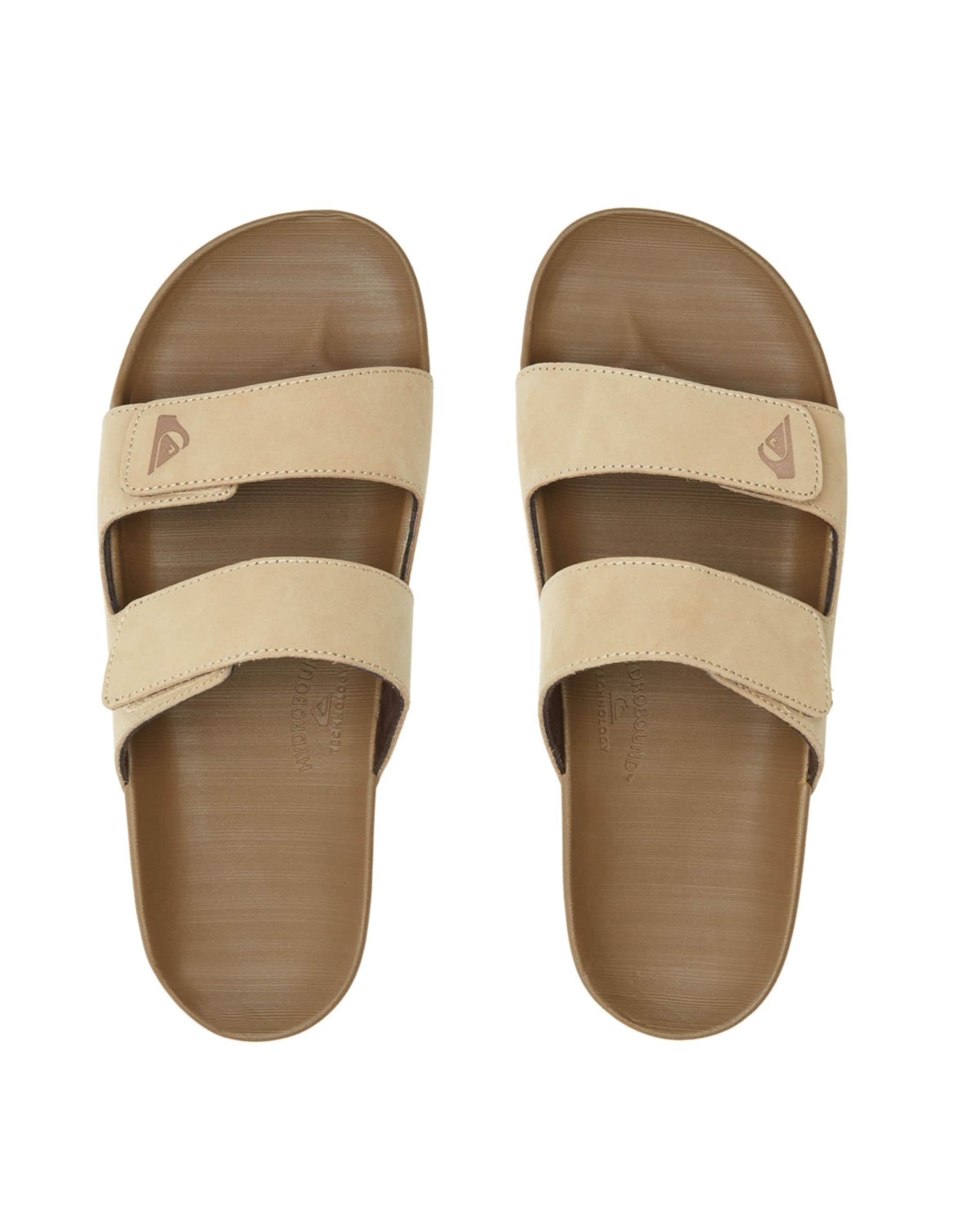 QUIKSILVER Sandaal 'Rivi Nubuck' in Beige