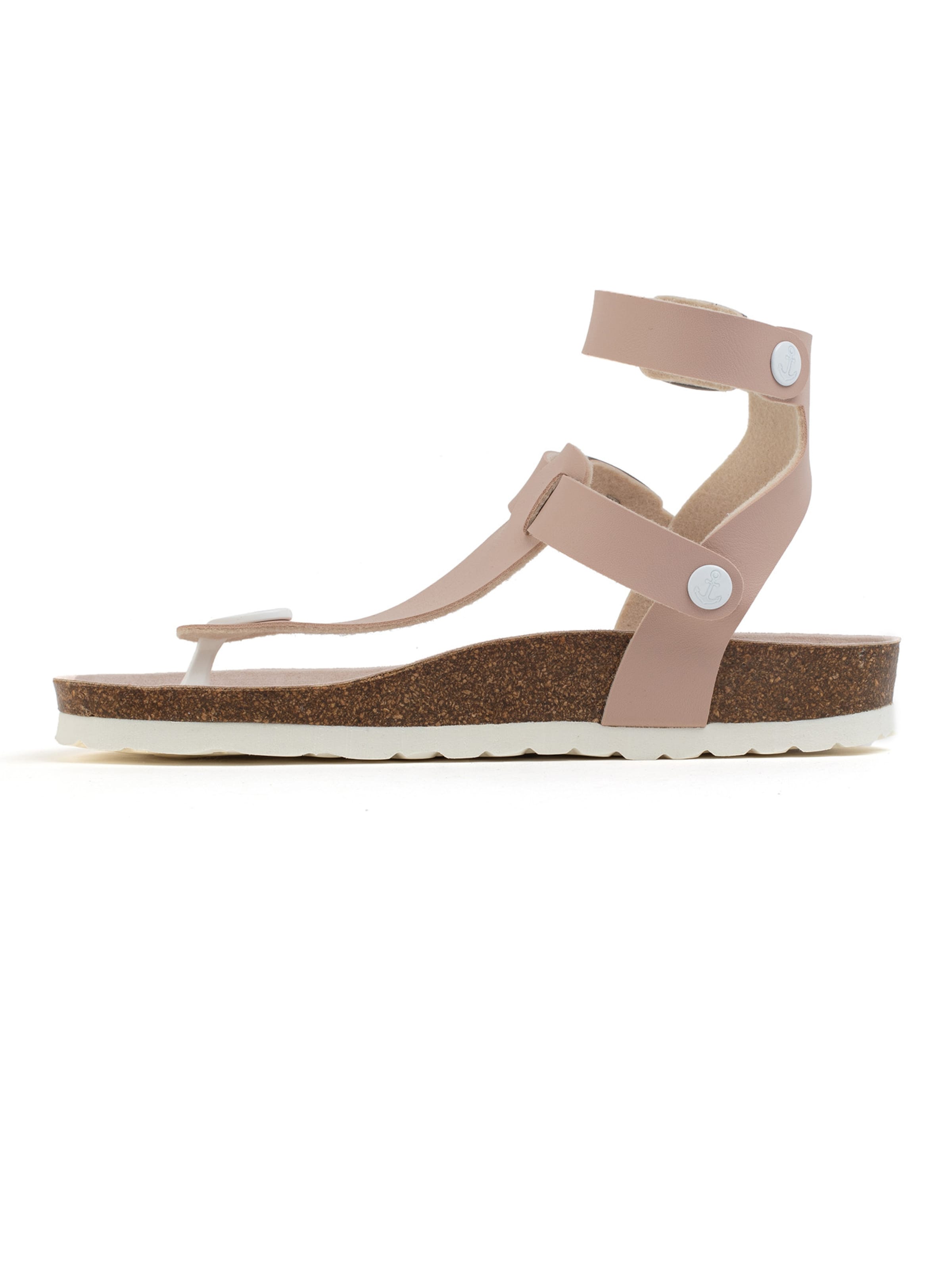 Bayton Sandały z rzemykami 'Kwinana' w kolorze beżowy