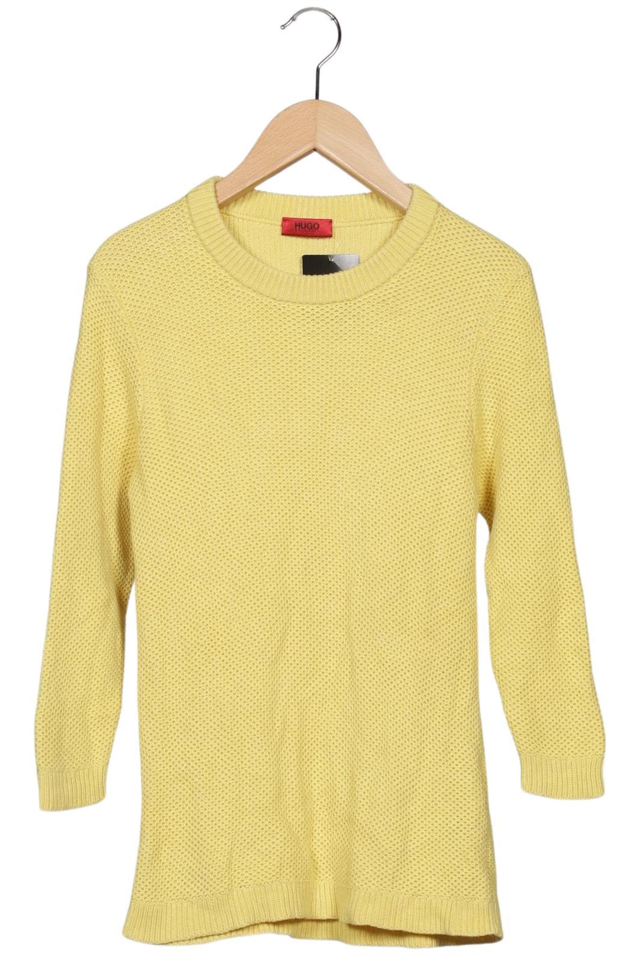 HUGO Sweater & Cardigan in M in Yellow: front