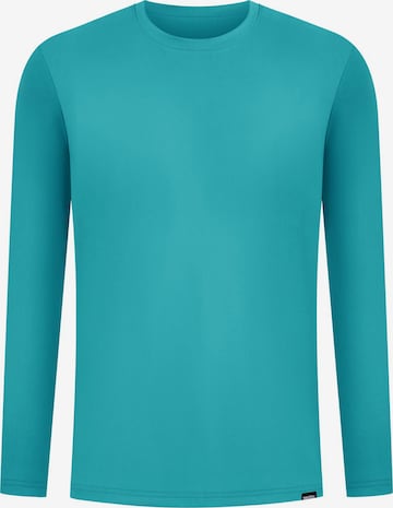 Smilodox Longsleeve Xion Casual Fit in Blau: Vorderseite