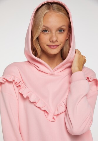 MYMO Kapuzensweatshirt in Pink