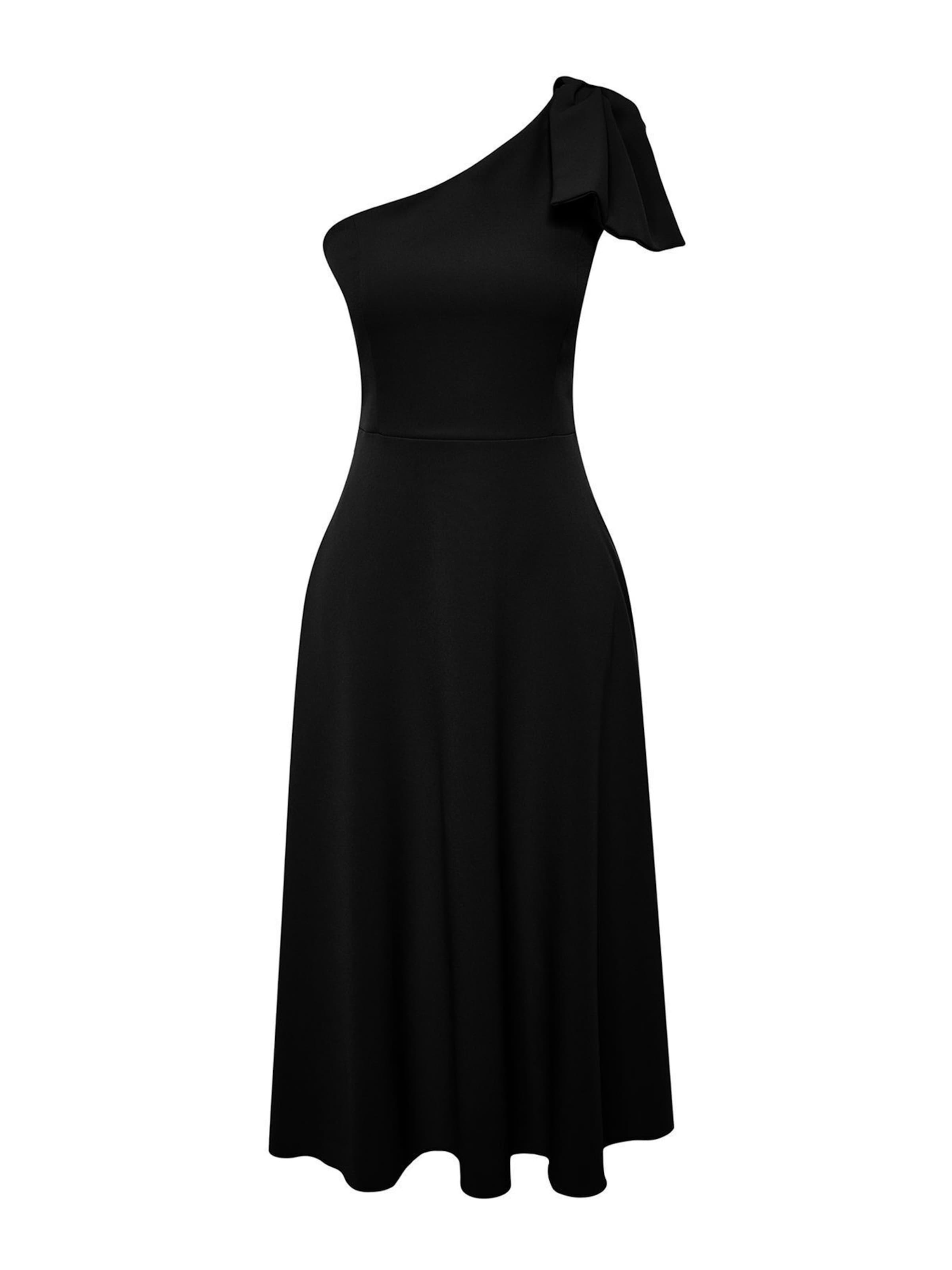 Trendyol Curve Kleid in Schwarz: Vorderseite