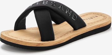 Elbsand Μιούλ σε μαύρο: μπροστά