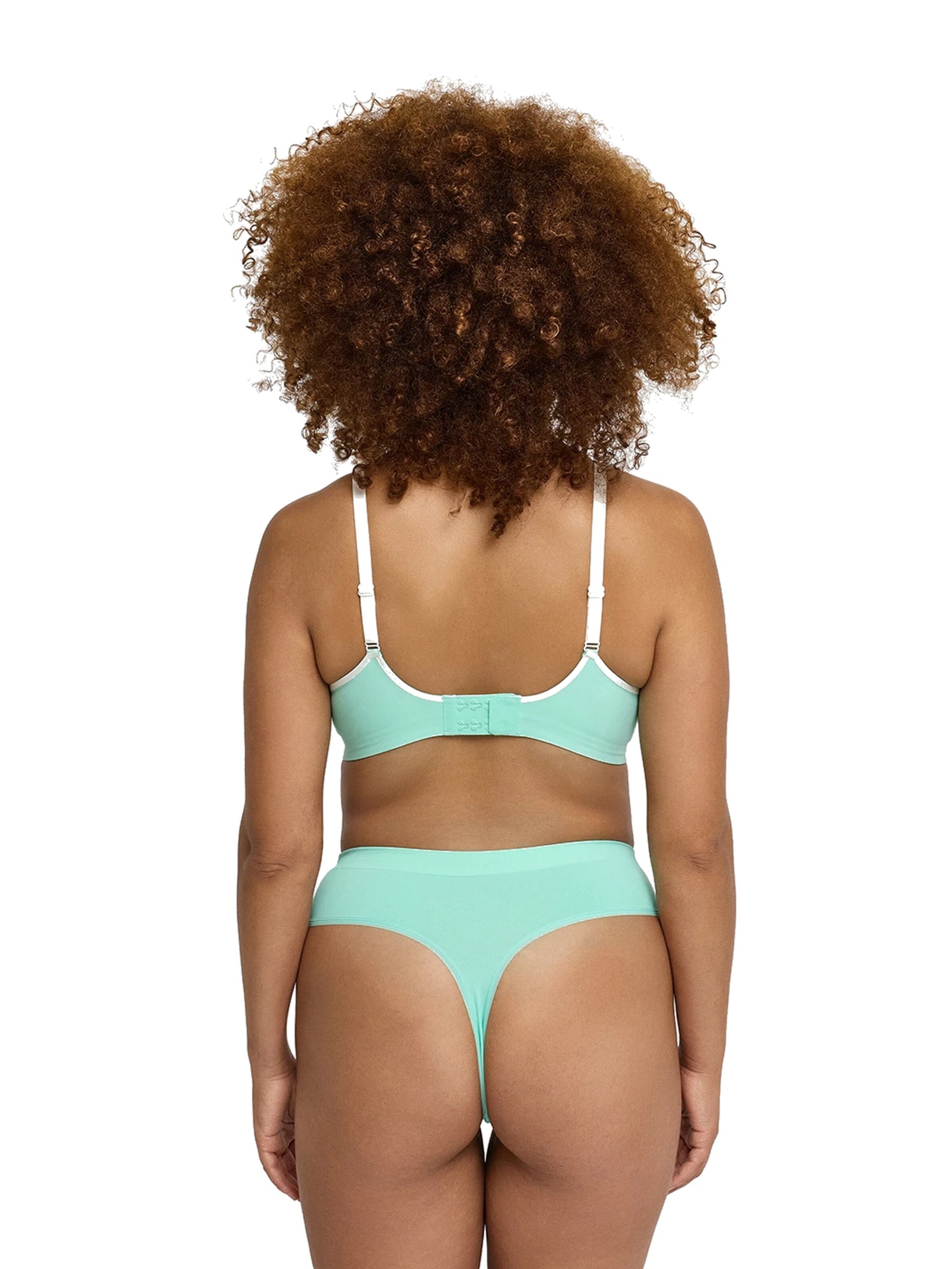 cfab (formerly creamy fabrics) - Push-up Sujetador 'Lined Comfort Push-Up BH' en verde