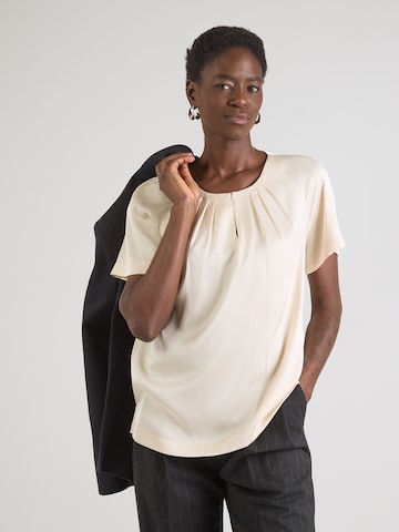 COMMA Blouse in Beige: front