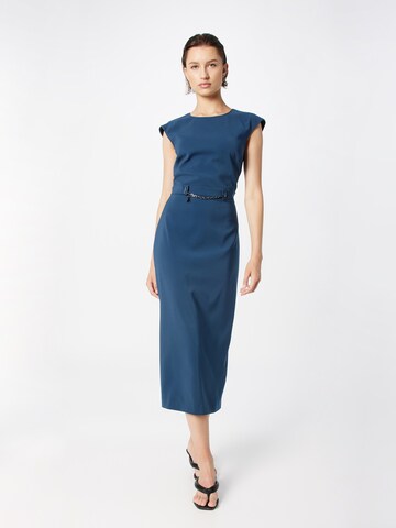 PATRIZIA PEPE Εφαρμοστό φόρεμα 'ABITO' σε μπλε: μπροστά