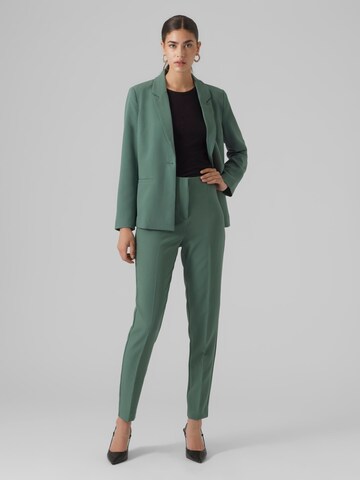 VERO MODA Tapered Trousers with creases in Green