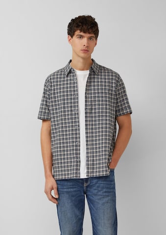 Coupe regular Chemise s.Oliver en bleu : devant