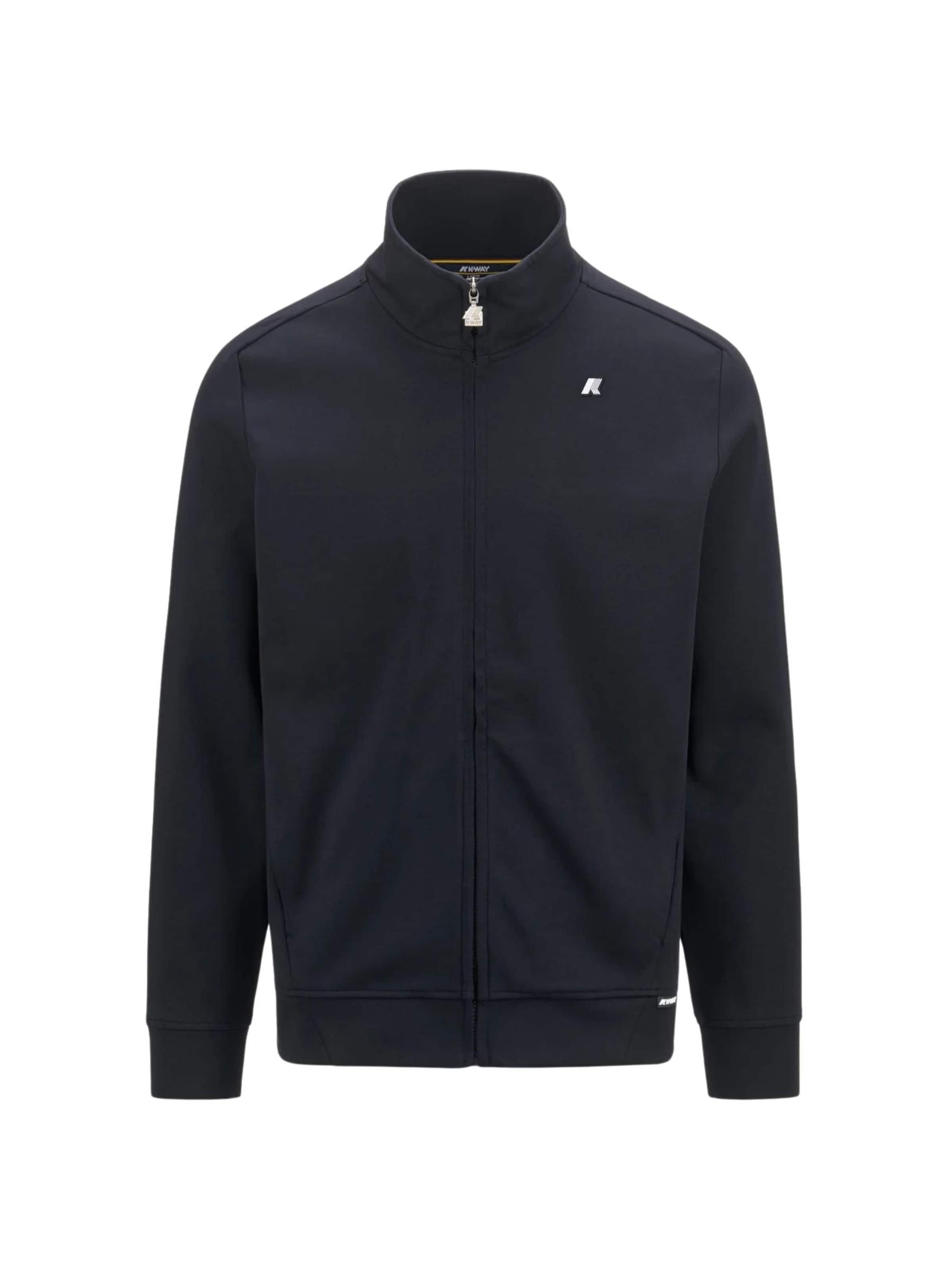 K-Way Sweatjacke in Blau: Vorderseite