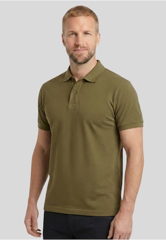 Brandit Poloshirt in Grün: Vorderseite