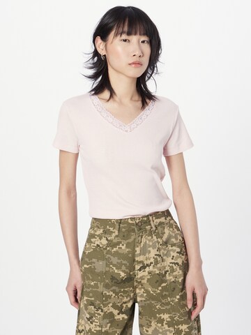 Sublevel Shirt in Pink: front
