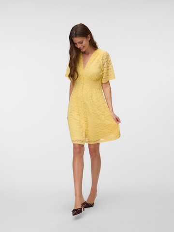 VERO MODA Jurk 'VMDea' in Geel