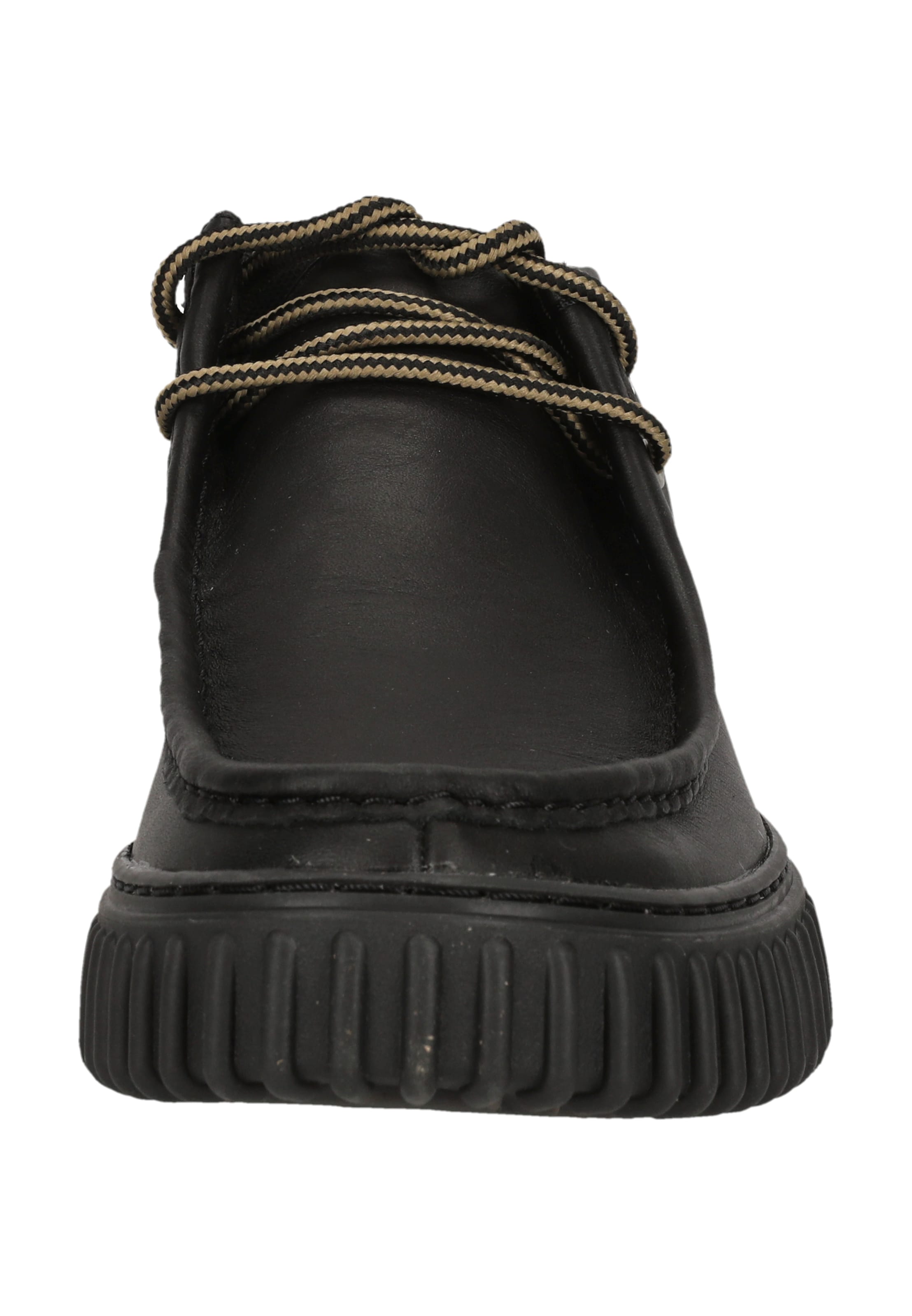 CLARKS Schnürschuhe 'Torhill Hi' in Schwarz