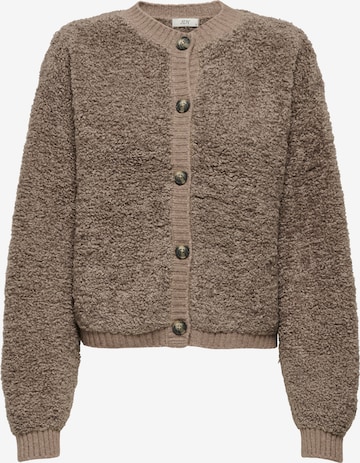 JDY Плетена жилетка в сиво: отпред