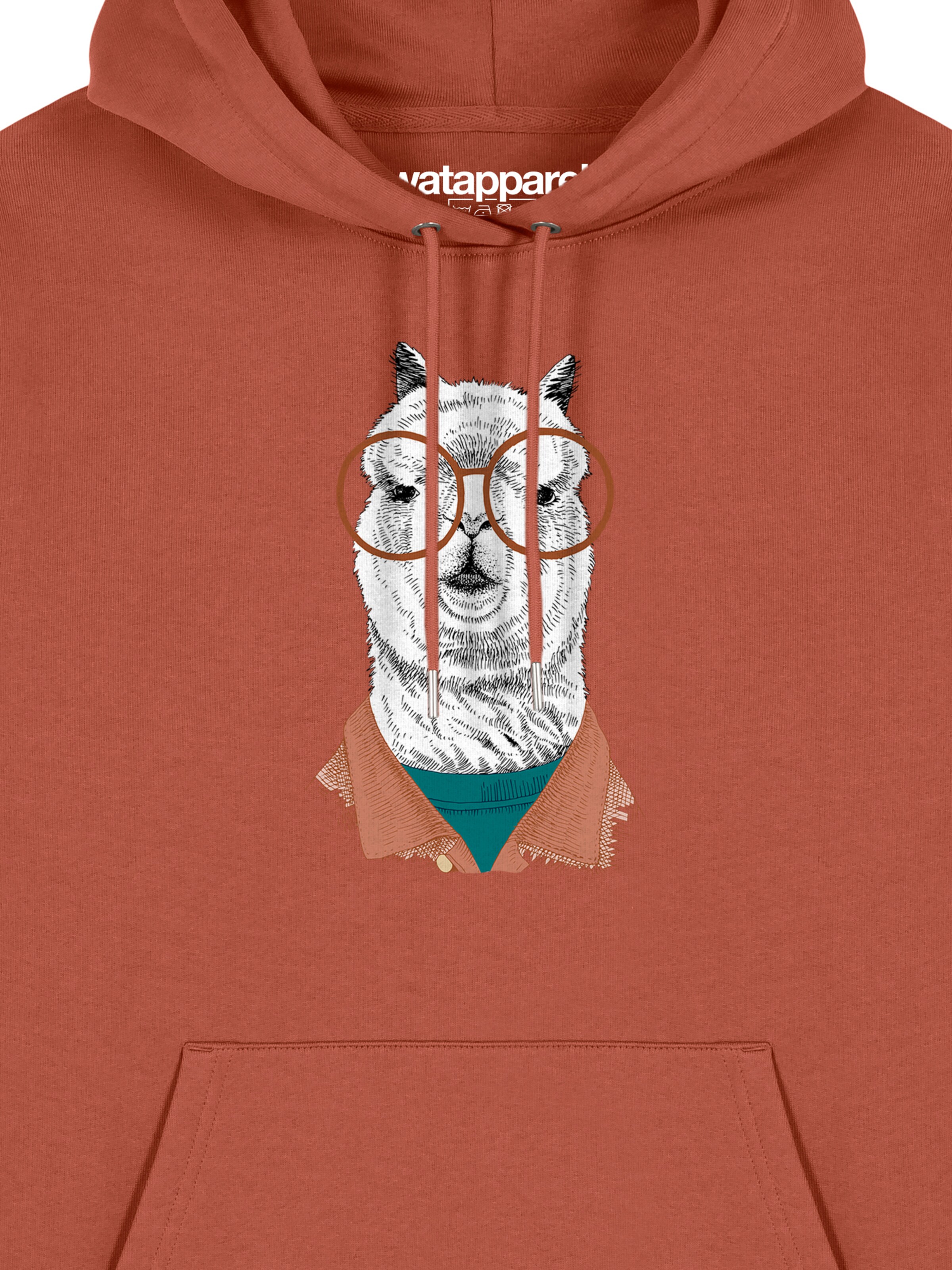 Sweat-shirt 'Lama' Watapparel en marron